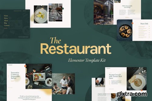 ThemeForest - The Restaurant v1.0 - Elementor Template Kit - 26343247