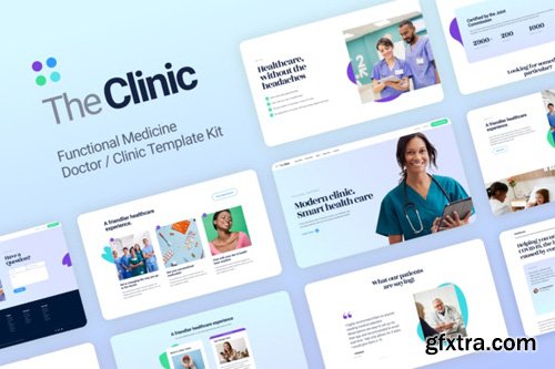 ThemeForest - The Clinic v1.0 - Health & Medical Elementor Template Kit - 26301524