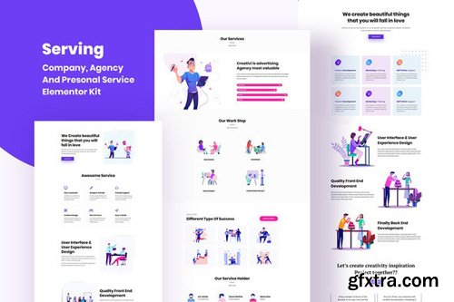 ThemeForest - Serving v1.0 - Service & Business Template Kit - 26423459