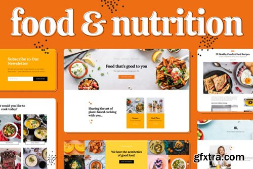 ThemeForest - Food & Nutrition v1.0 - Elementor Template Kit - 25980836