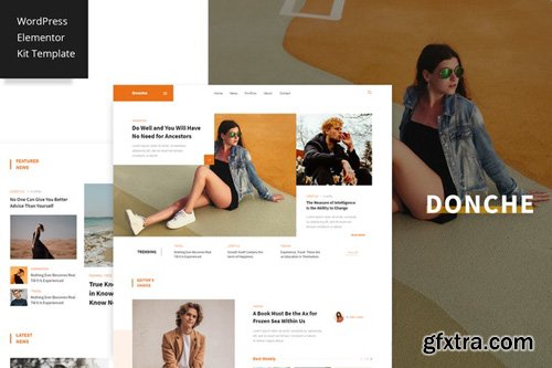 ThemeForest - Donche v1.0 - News Magazine Template Kit - 26302249