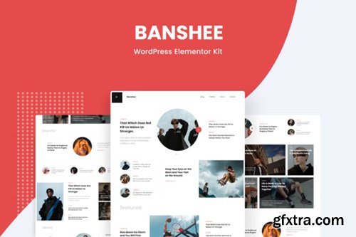 ThemeForest - Banshee v1.0 - News & Magazine WordPress Elementor Template Kit - 26337212