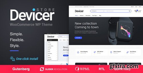 ThemeForest - Devicer v1.0.7 - Electronics, Mobile & Tech Store - 21162601