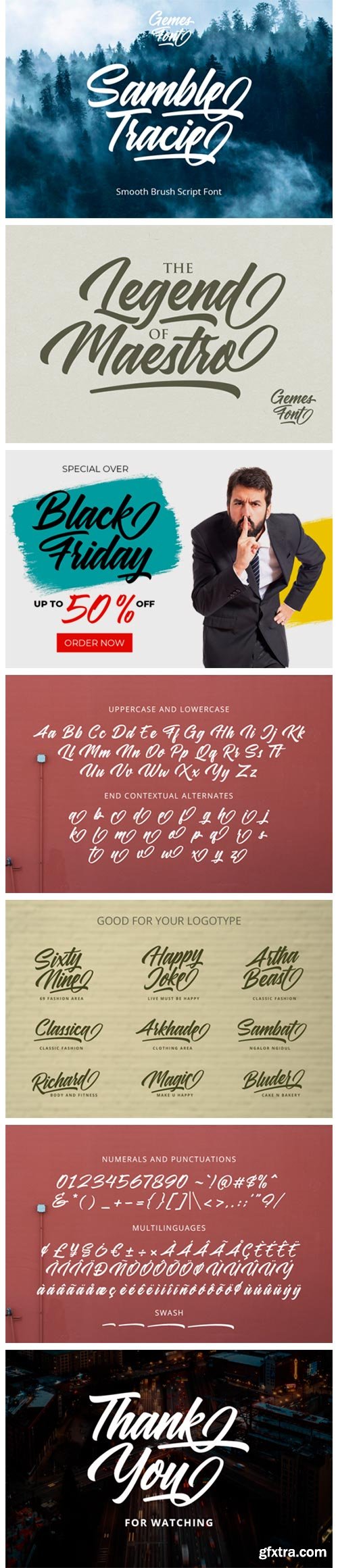 Samble Tracie Font