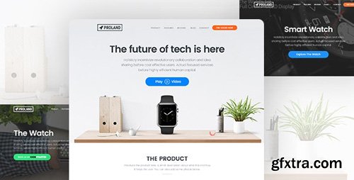 ThemeForest - Proland v1.7.1 - WordPress Product Landing Page Theme - 15866120