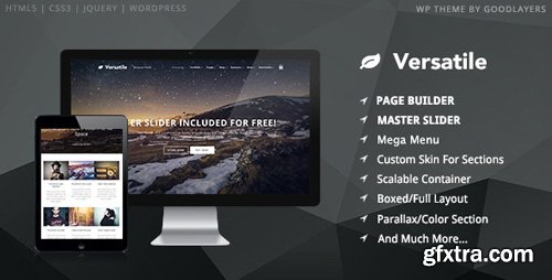 ThemeForest - Versatile v1.34 - Responsive Multi-Purpose WP Theme - 7921603