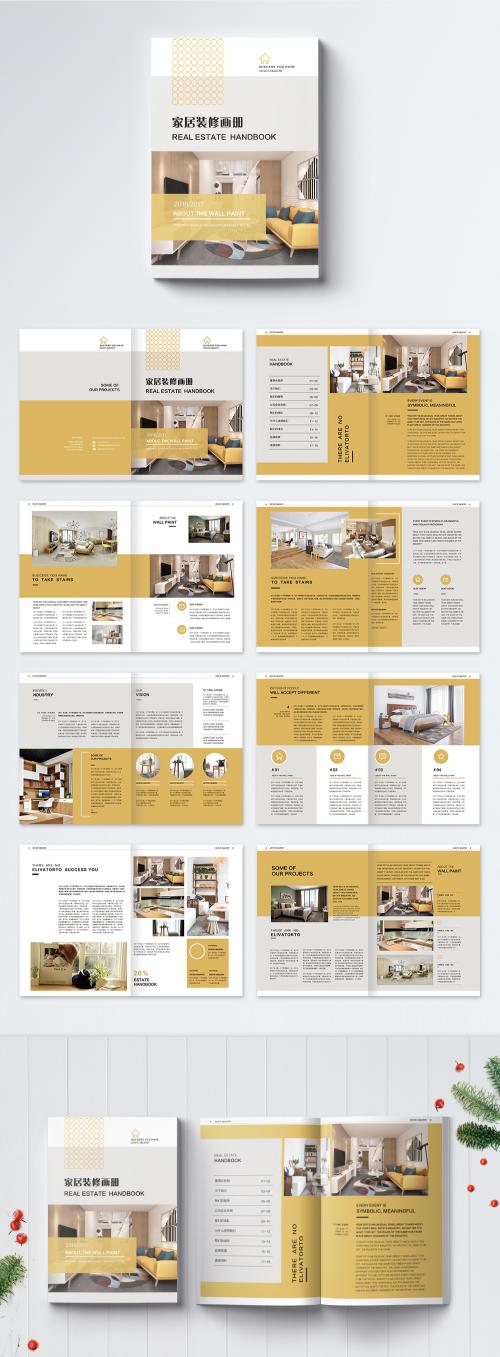 LovePik - complete set of home decoration brochure - 400700027