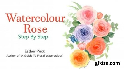 Watercolour Rose Step by Step