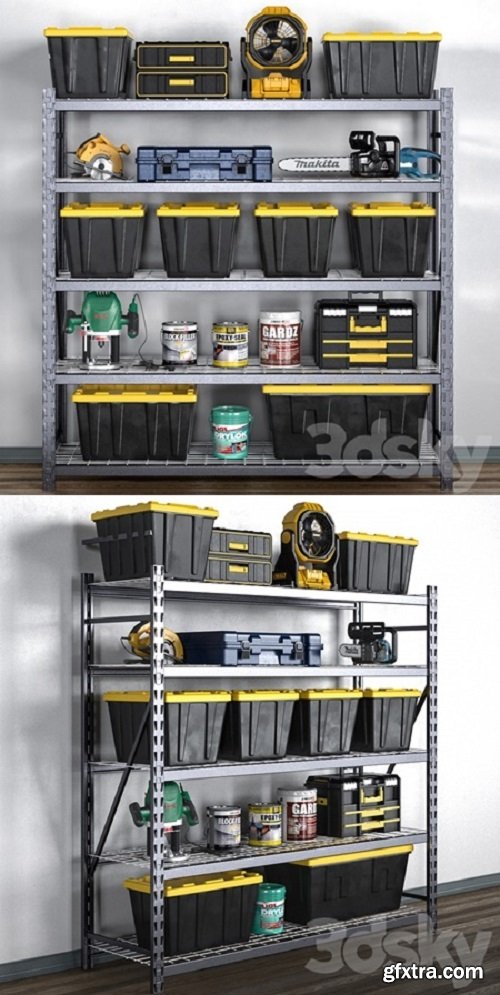 Garage tools set 13