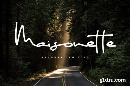 Maisonette - Elegant Handwritten Font