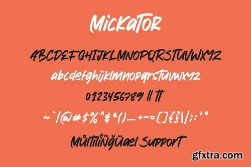 Mickator Stylish Display Font