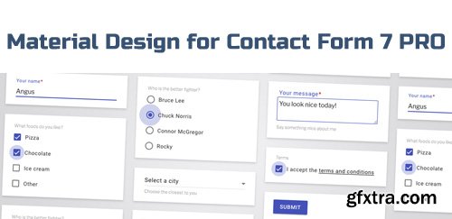 Material Design for Contact Form 7 PRO v2.6.1 - WordPress Plugin - NULLED