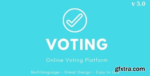 CodeCanyon - Voting v3.0 - Online Voting Platform - 21376141