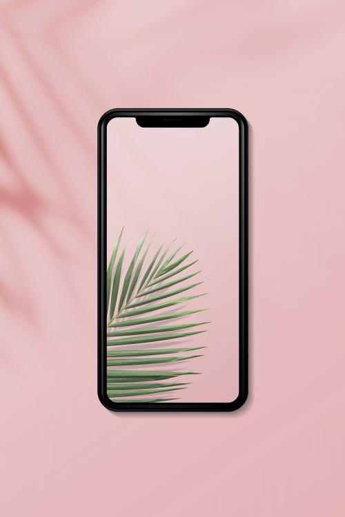 Blank smartphone screen mockup design - 935114