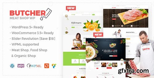 ThemeForest - Butcher v2.19 - Meat Shop WooCommerce WordPress Theme - 18839978