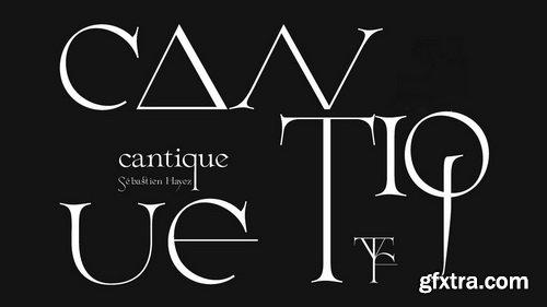 Cantique Font