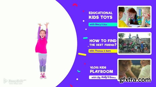 Videohive Kids YouTube Channel Design 20228316