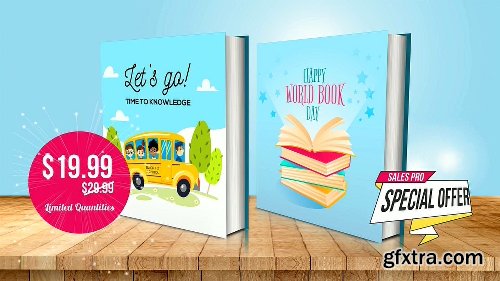 Videohive Book Promo Builder 25234937