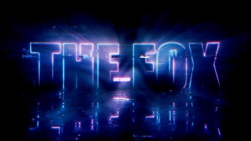 Videohive - Neon Glitch Logo Reveal