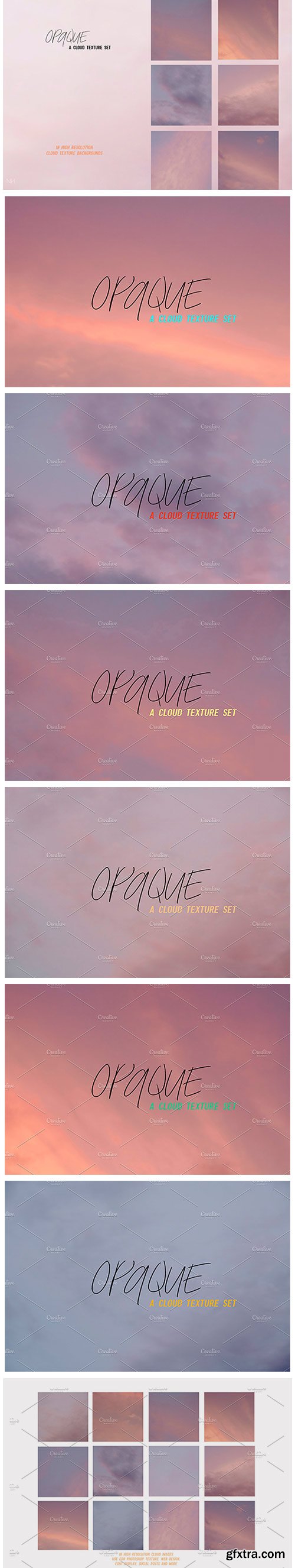 CM - Opaque | Cloud Texture Photo Bundle 4911761