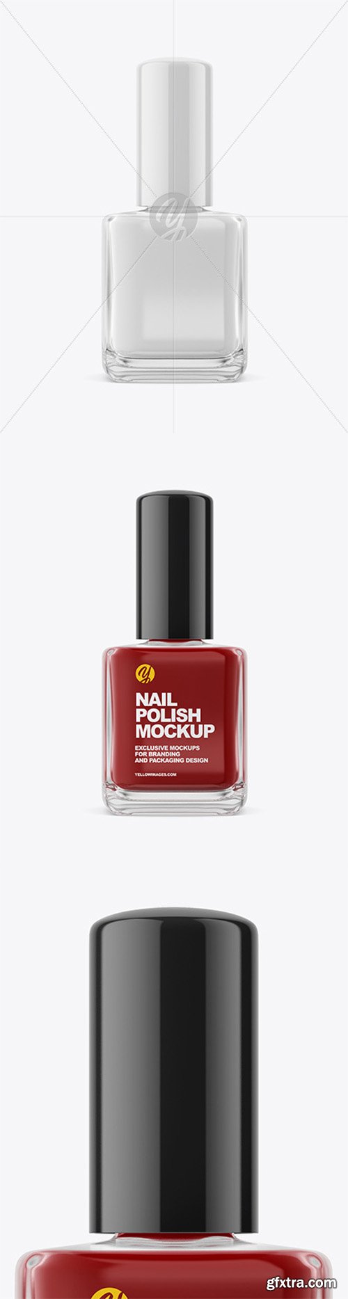 Nail Polish Bottle Mockup 57940