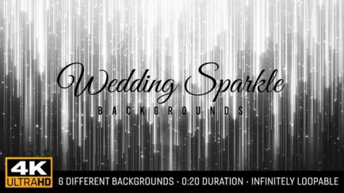 Videohive - Wedding Sparkle Backgrounds 4K (6-Pack)