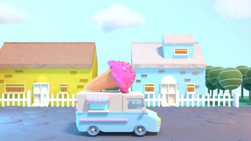 Videohive - Toon Ice Cream Truck