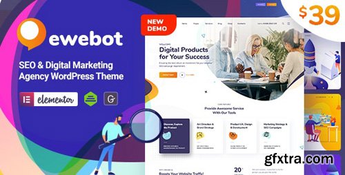 ThemeForest - Ewebot v2.0.1 - Marketing SEO Digital Agency - 24776025 - NULLED