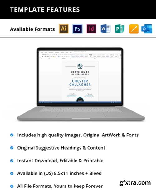 Academic-Excellence-Certificate-Template-Customise