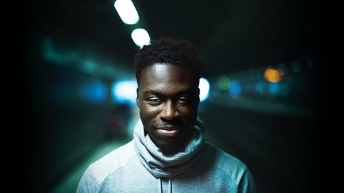 Portrait of a man at a subway platform - 894453