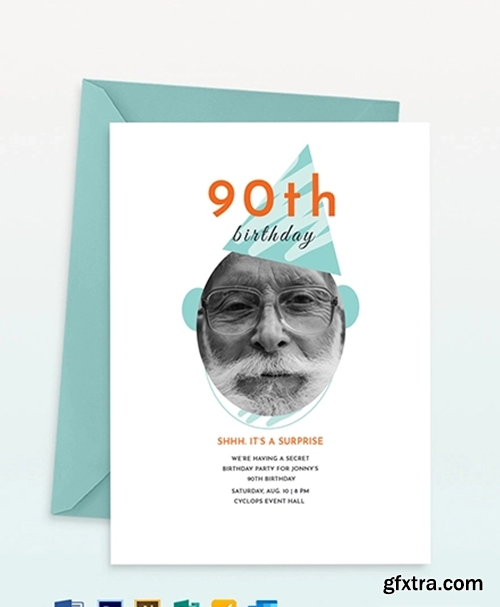 90th-Birthday-Invitation-Template-Outlook-Mockup