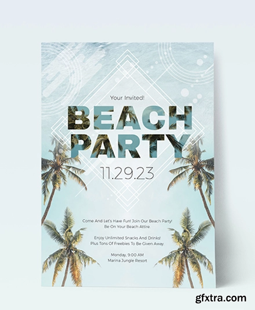 Sample-Beach-Birthday-Party-Invitation