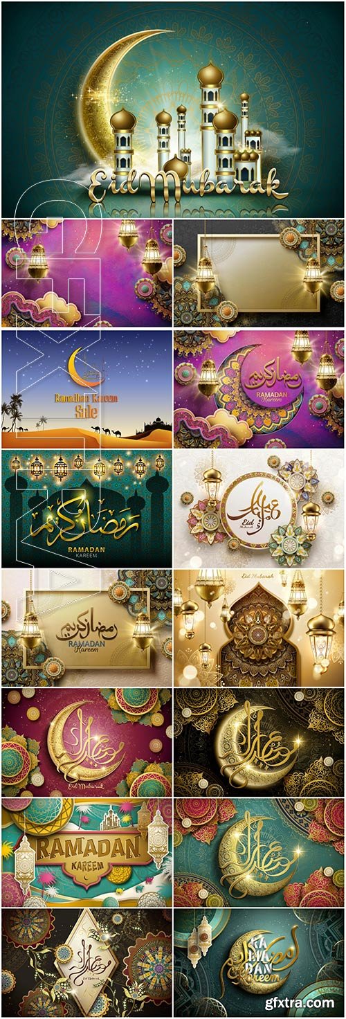 Ramadanr vector template design