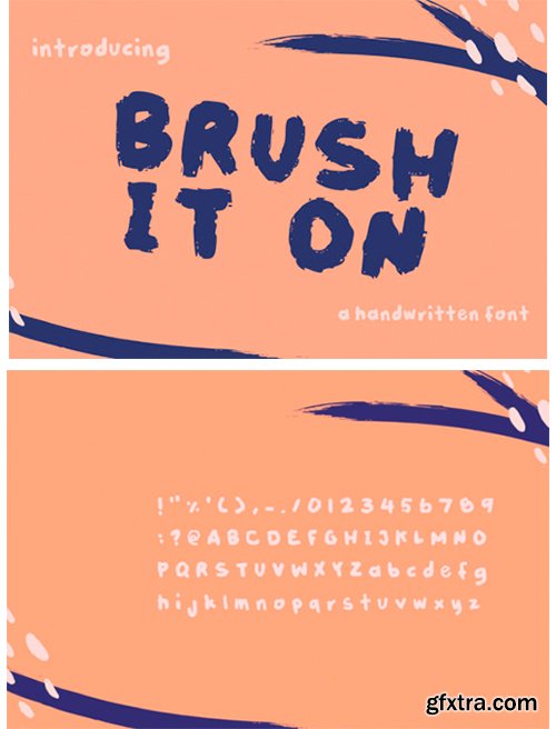 Brush It On Font