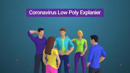 MotionArray - Corona Virus Explainer (Low Poly Style) - 572308