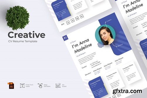 Creative CV Resume Template