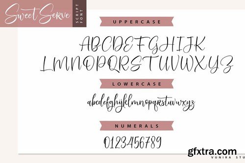 CM - SweetServe Modern Calligraphy Font 4783255