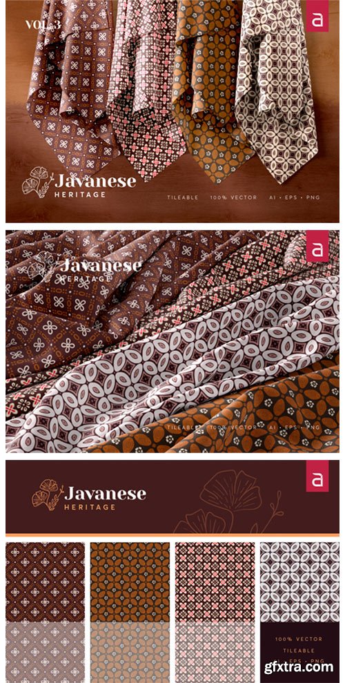 Javanese Heritage: Seamless Batik Vol 3 4151685