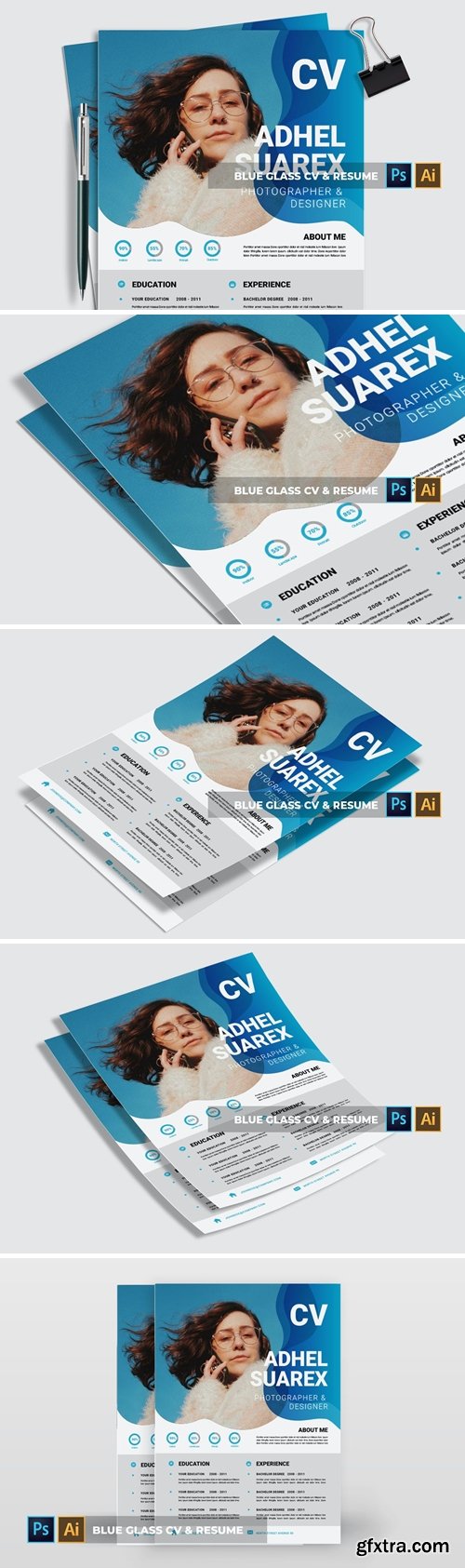 Blue Glass | CV & Resume