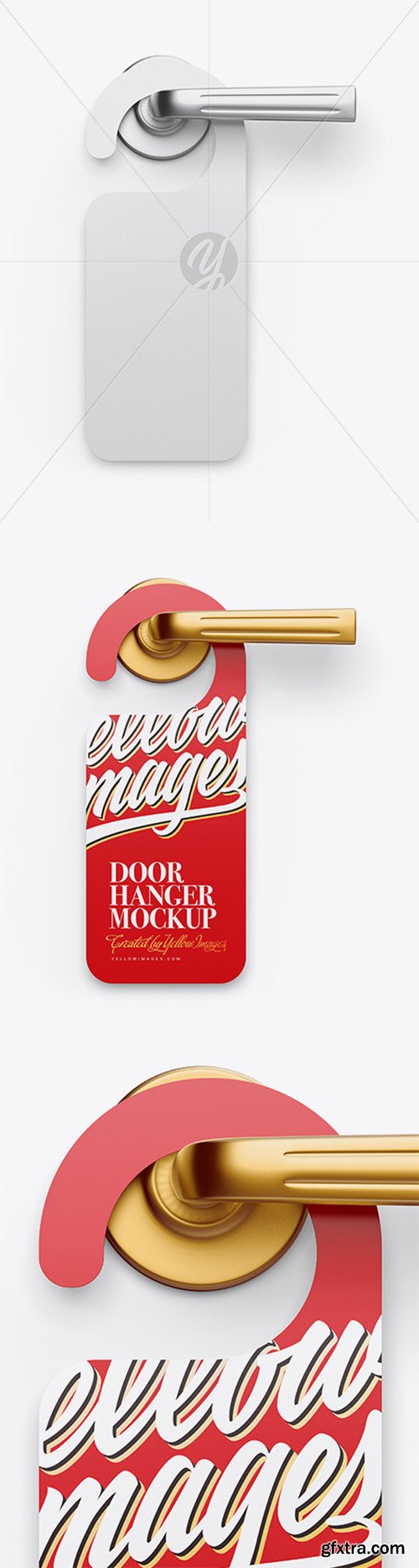 Door Hanger Mockups 59389