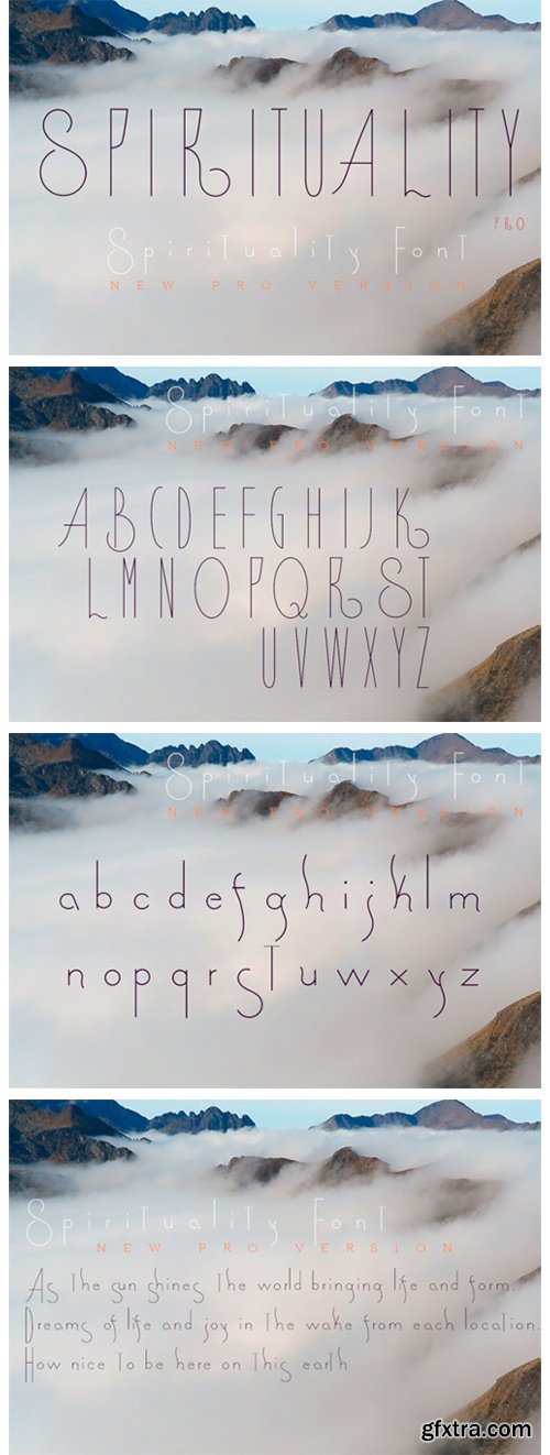 Spirituality Font