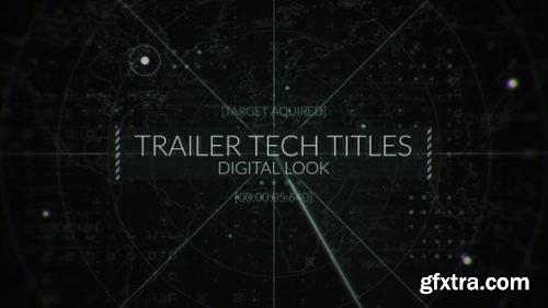 Videohive Military Radar Titles 26886805