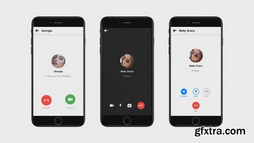 Videohive - Social Media Voice &amp; Video Calls V1.1 - 24783655