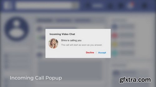 Videohive - Social Media Voice &amp; Video Calls V1.1 - 24783655