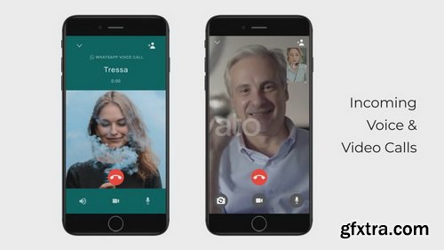 Videohive - Social Media Voice &amp; Video Calls V1.1 - 24783655