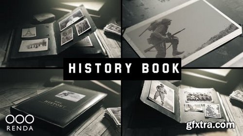 Videohive - Old Book History Album - 24946550