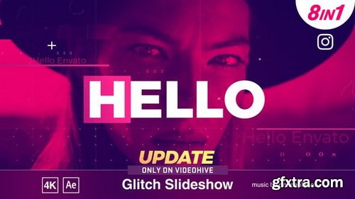 Videohive - Dynamic Glitch Slideshow - 25506235