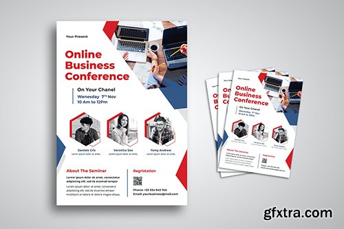 Online Business Conference Flyer