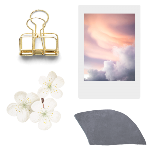 Instant photo and gold binder clip transparent png - 2035284