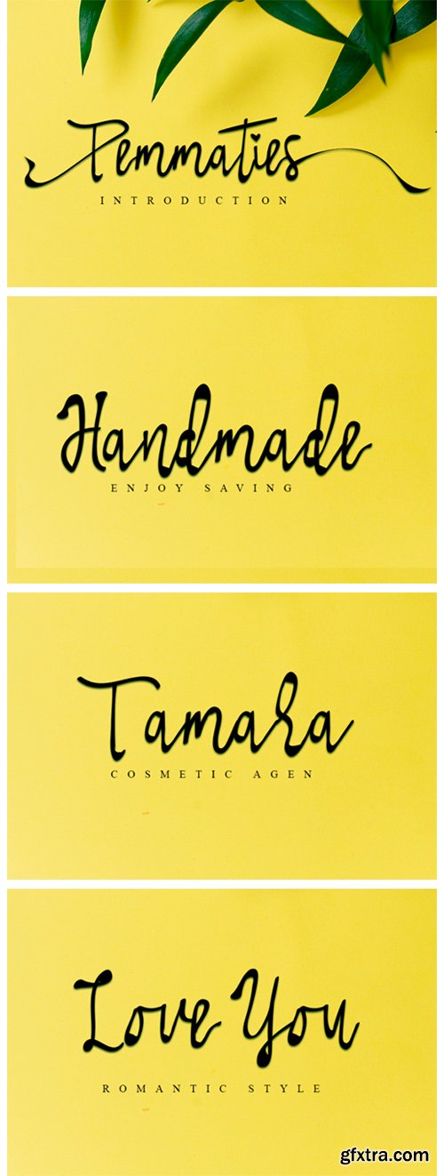 Pemmaties Font